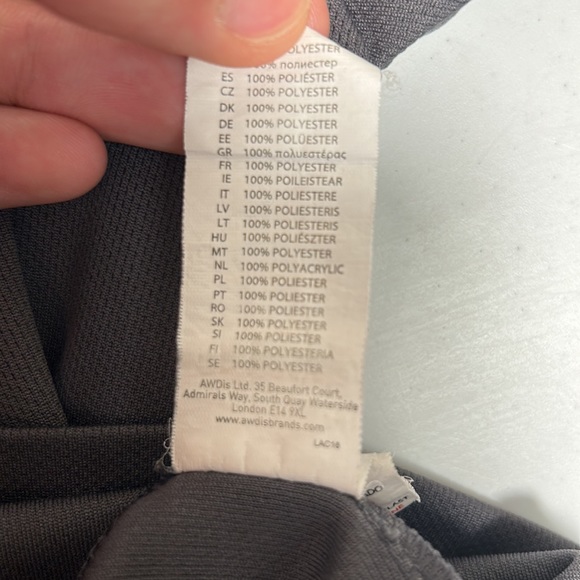 Jaguar Land Rover Polo Driving Athletic Grey Polyester Men’s Size L - Picture 10 of 10